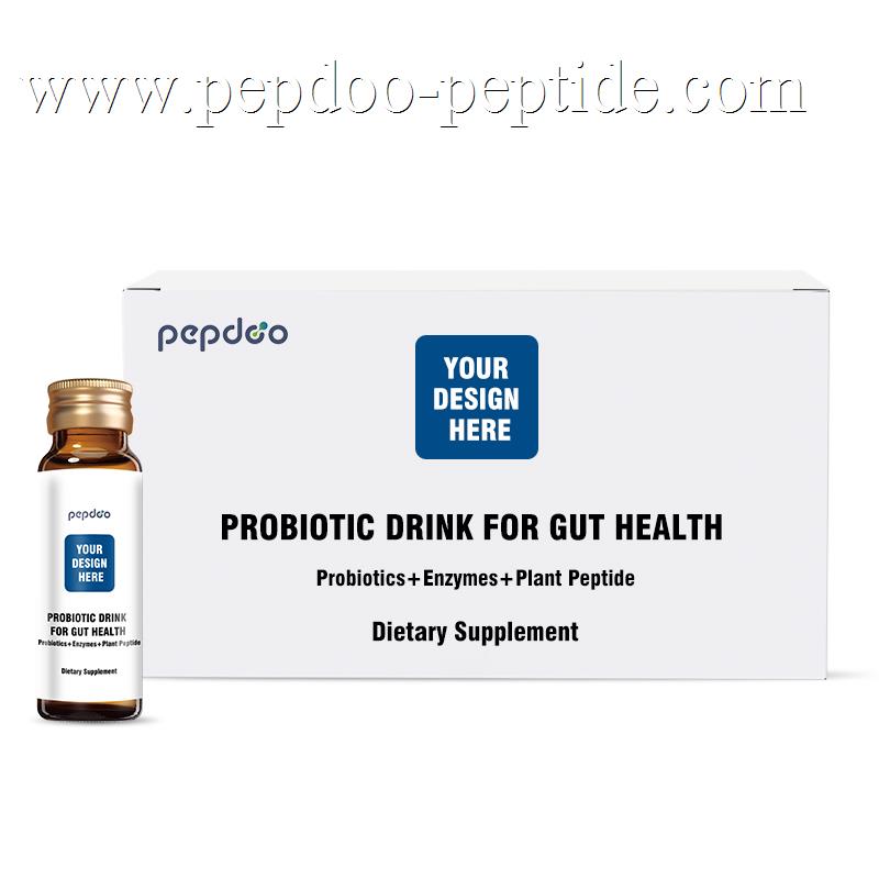 ປ້າຍຊື່ສ່ວນຕົວ ເຄື່ອງດື່ມ Probiotic ສໍາລັບລຳໄສ້...